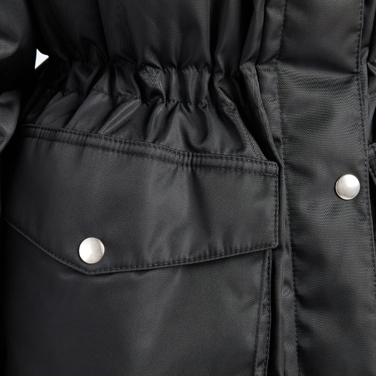 Sizing (Women) PRADA Re-Nylon Black Single-Breasted Loose Fit Aviator Jacket for Women. 29C182-1WQ8--S-OOO