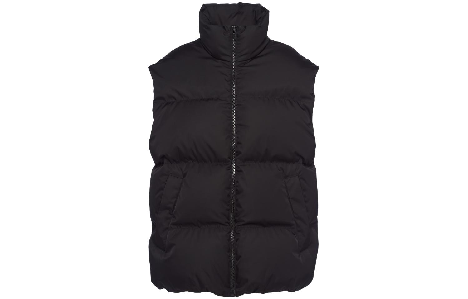 Order (Women) PRADA Re-Nylon FW23  Black Quilted Logo Puffer Vest. 29Z130-1YXI-F0002-S-232