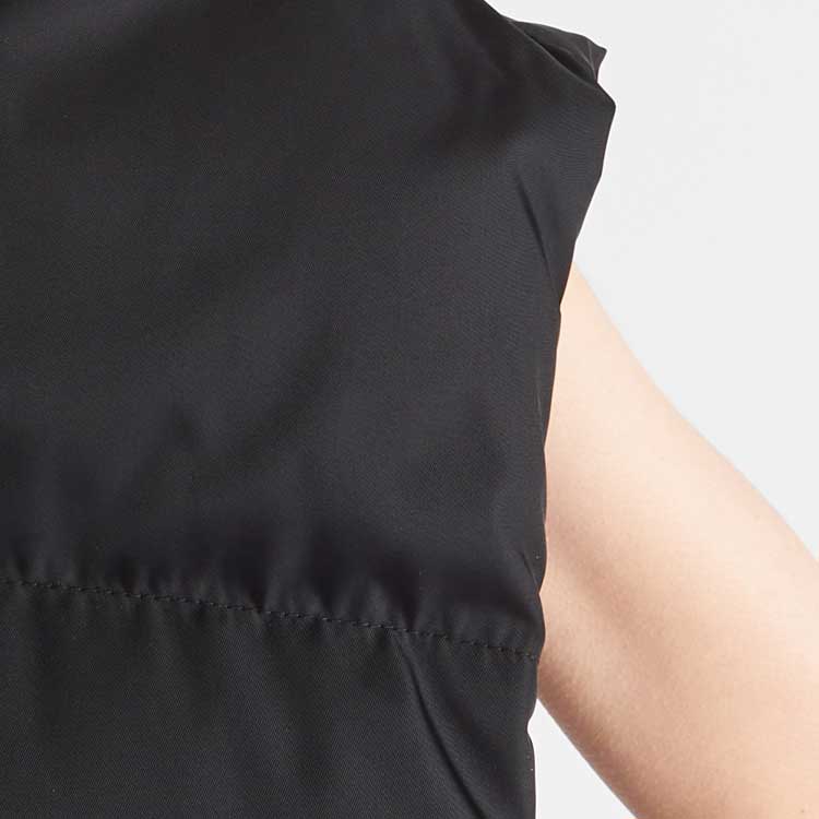 Details for (Women) PRADA Re-Nylon FW23  Black Quilted Logo Puffer Vest. 29Z130-1YXI-F0002-S-232