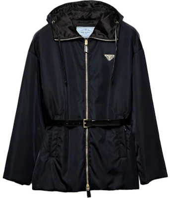(W) PRADA Re-Nylon 抽繩連帽拉鍊外套 黑色 29E097-1WQ8-F0002-S-232 Buy (W) PRADA Re-Nylon 抽繩連帽拉鍊外套 黑色 29E097-1WQ8-F0002-S-232