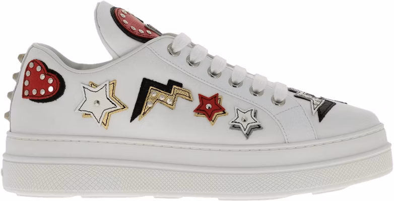 (Women) Prada Robot Leather Platform 'Heart Patches' 1E319L-3I8N Buy (Women) Prada Robot Leather Platform 'Heart Patches' 1E319L-3I8N
