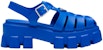(W) Prada Sandal Bertumit Getah Gesper 'Biru Muda' 1X853M_3LKK_F0013_F_055