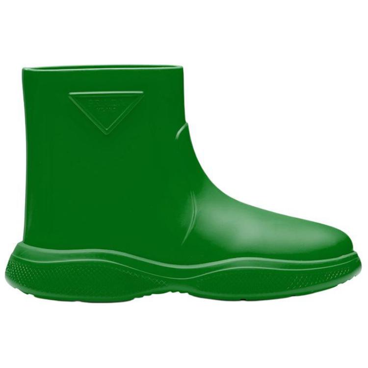(W) Prada Rubber Fashion Ankle Boot 'Apple Green' 圖 2