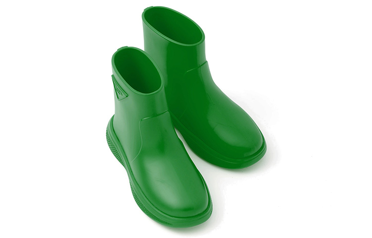 (W) Prada Rubber Fashion Ankle Boot 'Apple Green' 圖 4