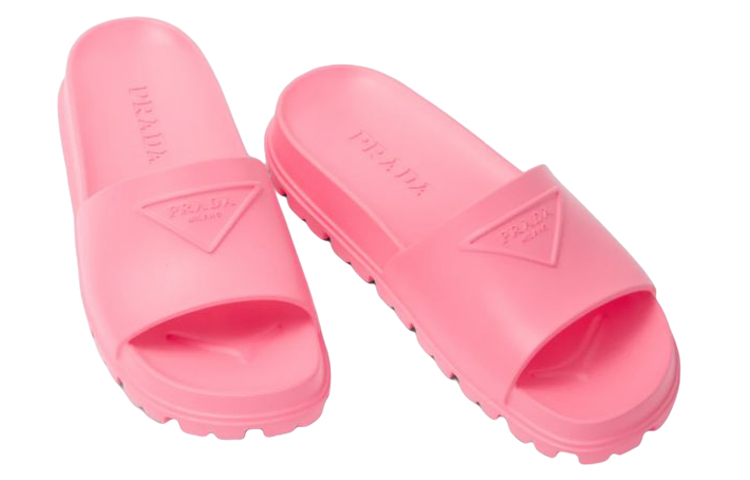 Lookbook (W) Prada Sandal Logo Karet 'Pink' 1XX626_3LKV_F0638_F_020