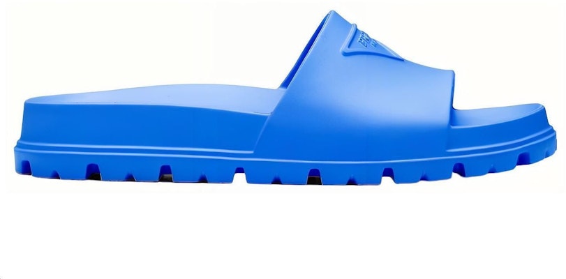 (W) 프라다 로고 블루 러버 슬라이드 (Purada Logo Beulru Reobeo Seullaideu) 1XX626_3LKV_F0013_F_020 Order (W) 프라다 로고 블루 러버 슬라이드 (Purada Logo Beulru Reobeo Seullaideu) 1XX626_3LKV_F0013_F_020