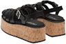 Purchase (W) Sandal Platform Tumit Getah Prada 'Hitam' 1X853M_3LLP_F0002_F_B075