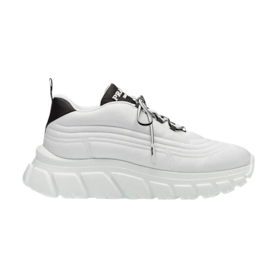 (W) Prada Rush Gabardine Re-Nylon 'White Black'