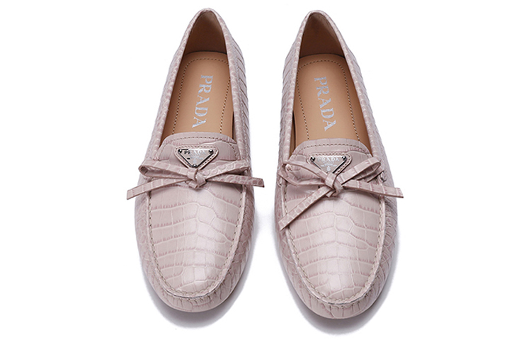 Shop (W) Prada Saffiano Leder Mokassins ''Pink'' 1DD071_1U5_F0236_F_005