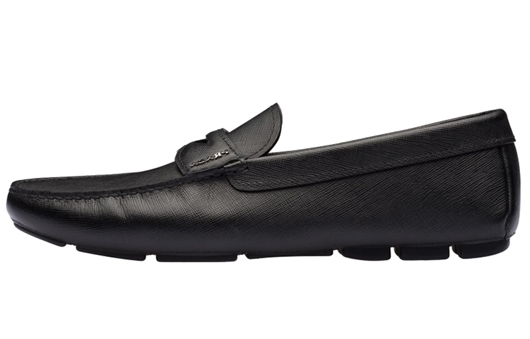 (W) Prada Saffiano Loafer 'Black'