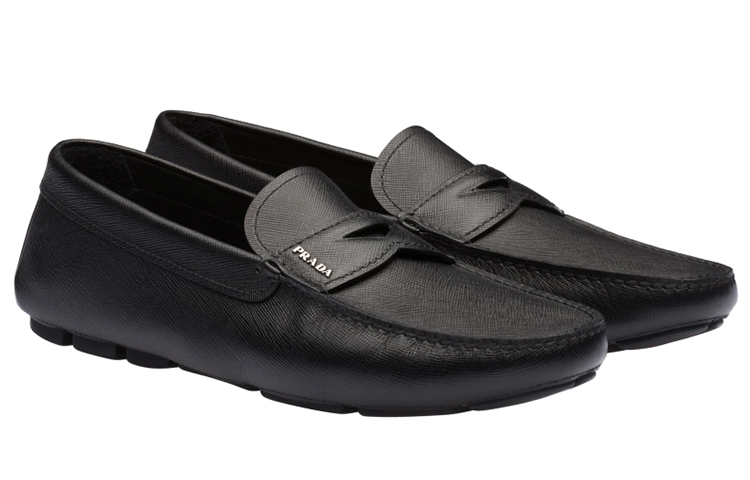 (W) Prada Saffiano Loafer 'Black' 圖 2