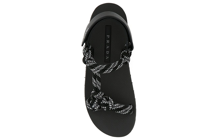 (W) Prada Sandal 'Black White' 圖 5