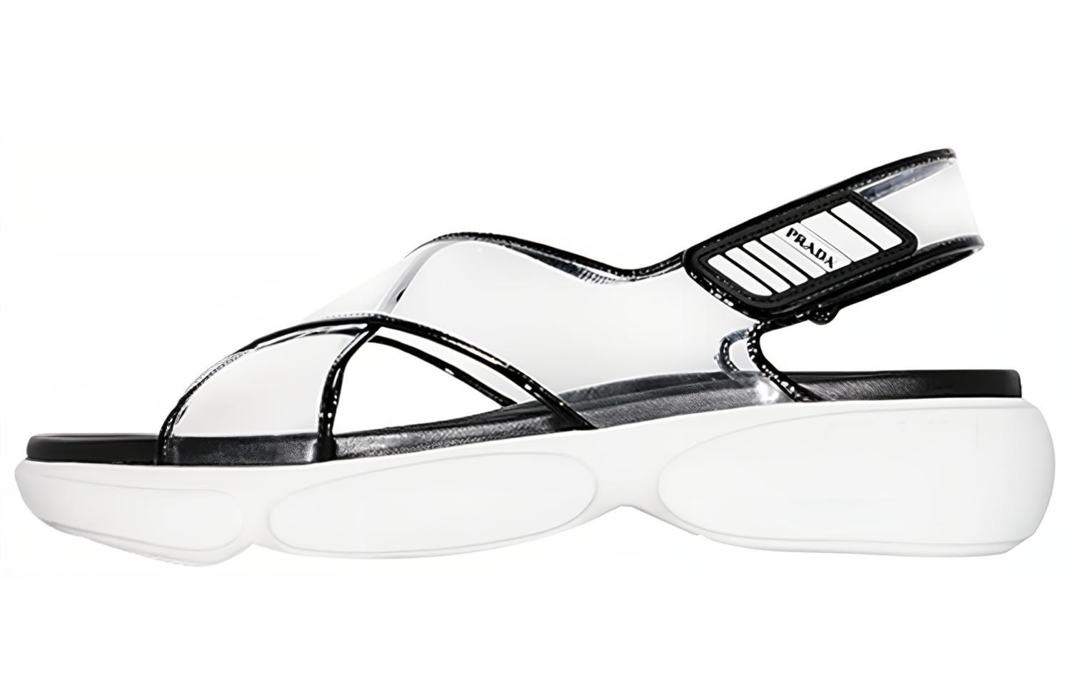 (W) Prada Sandals 'Transparent Fashion'