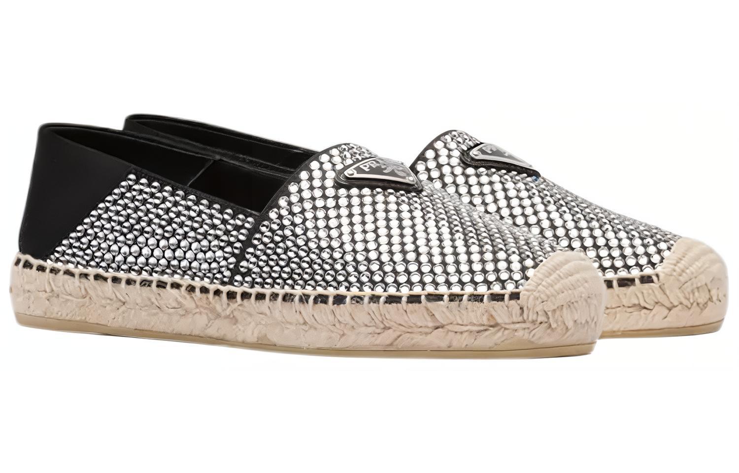 (W) Prada Satin Espadrilles 'Crystal' 圖 3