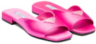 Lookbook (W) Sandali Piatto Prada Satin ''Logo Triangolo Smaltato Rosa'' 1XX643_049_F0638_F_010