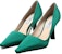 (W) Prada Tumit Tinggi Satin 'Hijau' 1I718L_049_F0458_F_090