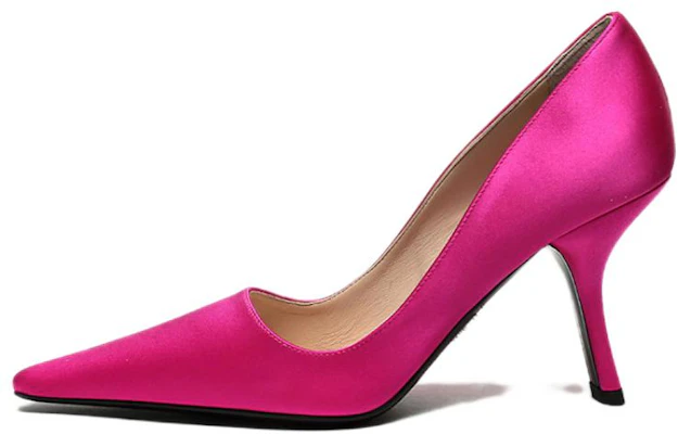 (W) 프라다 마젠타 새틴 하이힐 1I718L_049_F0638_F_090 Buy (W) 프라다 마젠타 새틴 하이힐 1I718L_049_F0638_F_090