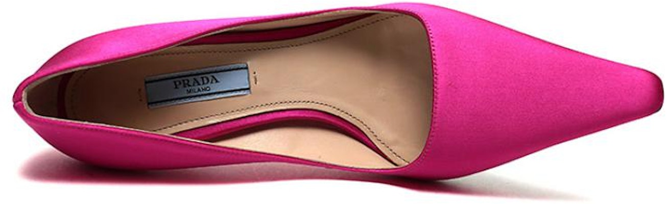 (W) Tacones Altos de Satén Prada 'Magenta' 1I718L_049_F0638_F_090 Purchase (W) Tacones Altos de Satén Prada 'Magenta' 1I718L_049_F0638_F_090