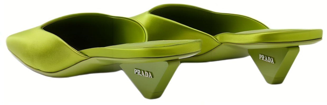 (W) 프라다 사틴 뮬 슬리퍼 '그린 컴포트' (Prada satin mule slippers 'Green Comfort') 1I479N_049_F0613_F_A035 Lookbook (W) 프라다 사틴 뮬 슬리퍼 '그린 컴포트' (Prada satin mule slippers 'Green Comfort') 1I479N_049_F0613_F_A035