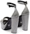 (W) Sandal Fesyen Platform Prada Satin 'Kristal Perak-Hitam' 1XP53B_2AWL_F0T70_F_135