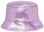 Lookbook (W) 프라다 여성용 퍼플 시퀸 로고 디테일 버킷햇. 1HC1372D0G