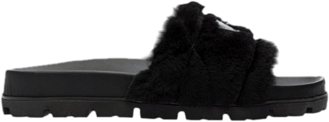 (W) Prada Sandal Bulu Hitam 'Black' 1XX592-173-F0002 Buy (W) Prada Sandal Bulu Hitam 'Black' 1XX592-173-F0002