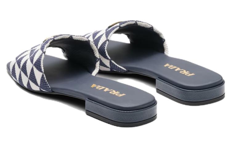 (W) Prada Slide 'Blue Open-Toe' 圖 4
