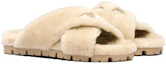 Lookbook (W) Prada Ciabatte ''Shearling Marrone Chiaro'' 1XX600_173_F0379_F_ZF20