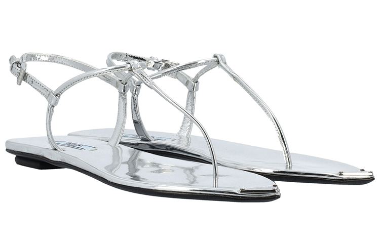 (W) Prada Slide 'Silver White' 圖 2