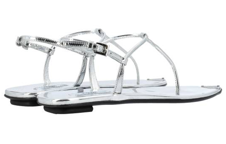 (W) Prada Slide 'Silver White' 圖 3