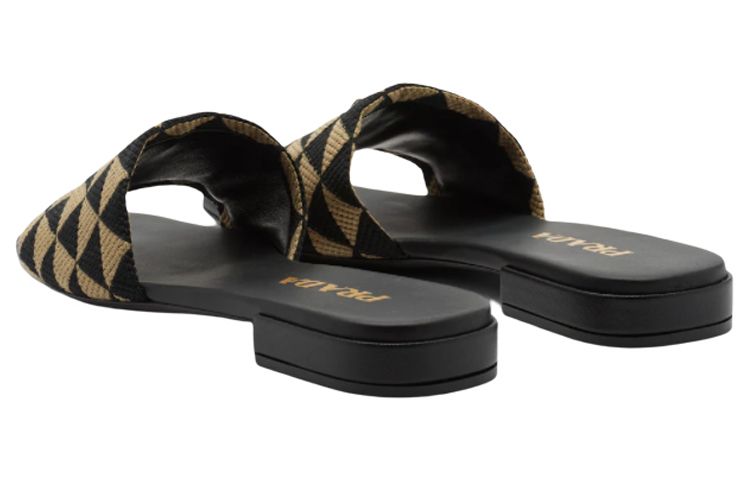 Lookbook (W) Prada Slip-On ''Motif Triangle Beige'' 1XX637_3LK6_F0Y30_F_010
