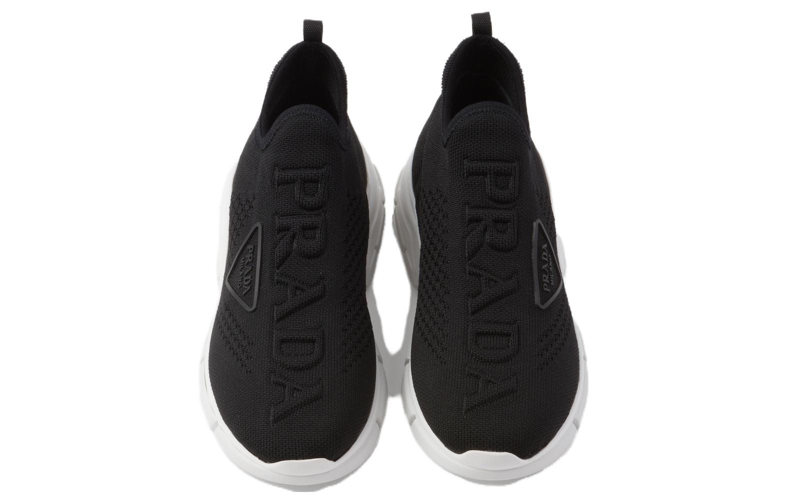 Lookbook (W) 프라다 블랙 슬립온 로우탑 (Prada Black Slip-on Low-Top) 1S047N_3KFP_F0632_F_015