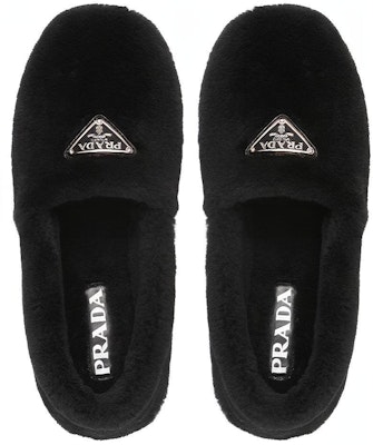 (Women) Prada Slip-On 'Black Shearling' 1S727M_173_F0002_F_005 Purchase (Women) Prada Slip-On 'Black Shearling' 1S727M_173_F0002_F_005
