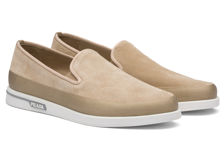 Order (W) Prada Slip-On ''Suède Camel'' 4D3434_054_F0F24
