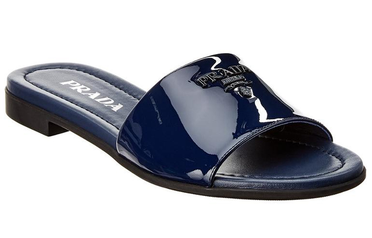 Order (W) Prada Slip-On 'Azul Profundo Cuero Charol con Logo Clásico' 1XX535_JHR_F0V41