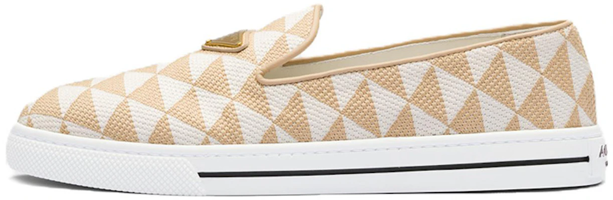 (W) 普拉达绣花面料米白色一脚蹬鞋 1S942M_3LK6_F0J0A_F_025 Buy (W) 普拉达绣花面料米白色一脚蹬鞋 1S942M_3LK6_F0J0A_F_025