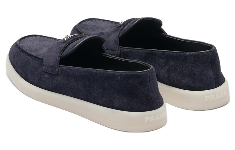 (W) Prada Slip-On 'Fashion Velvet Blue' 圖 4