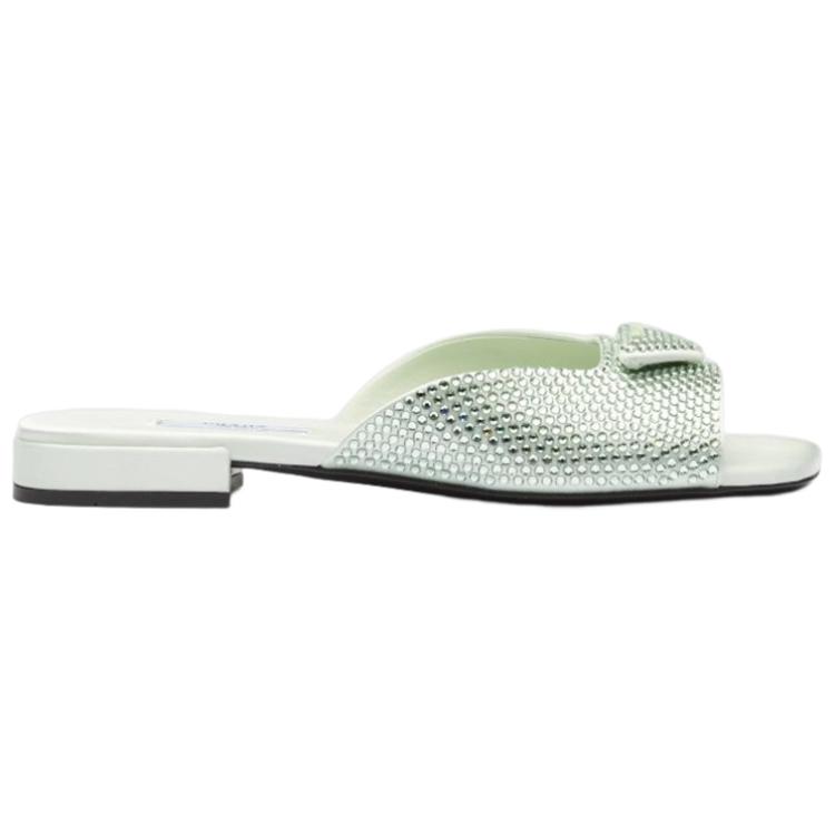(W) Prada Slip-On 'Green Fabric' 圖 2
