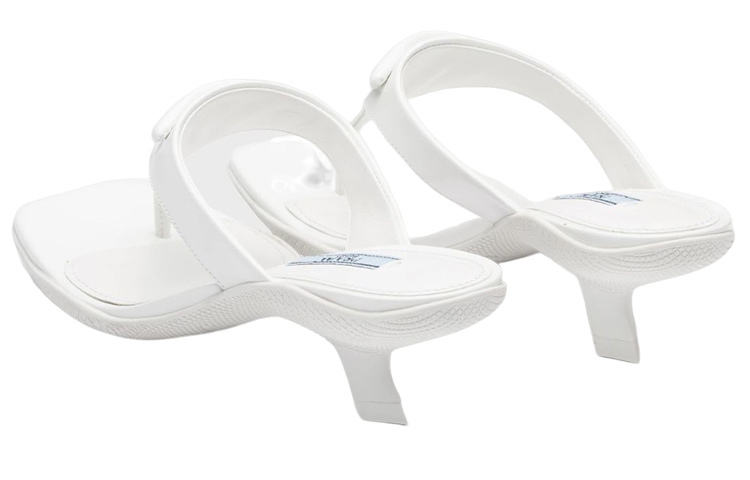 (W) Prada Slip-On 'White Calfskin' 圖 5