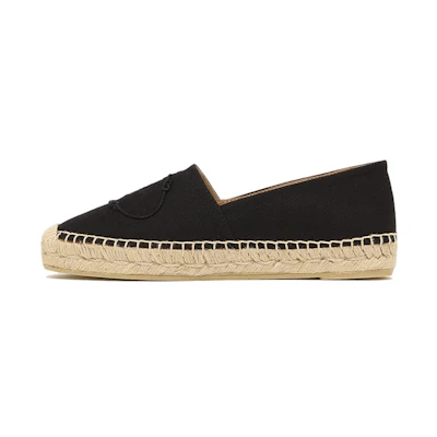 (W) Prada Slip-On Canvas Sneaker 'Black'