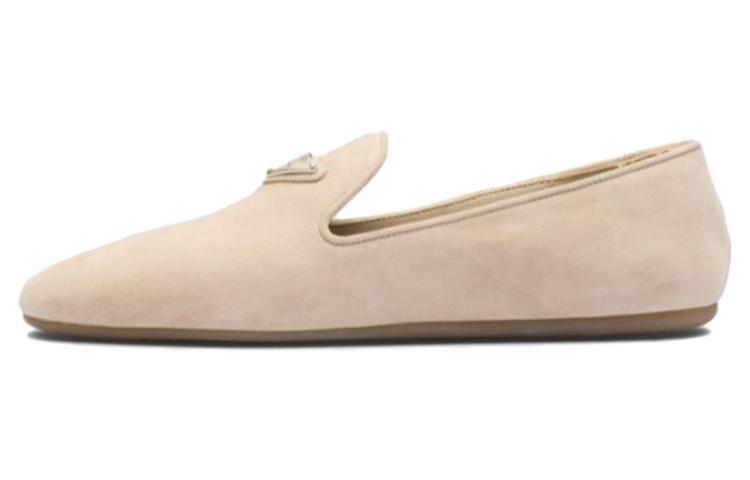 (W) Prada Slip-On Loafer 'Beige Velvet'