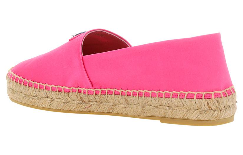 Shop (W) Prada Slip-On Rendah 'Suede Merah Jambu' 1S054N_F020049_F0638