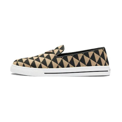 (W) Prada Slip-On Round Toe 'Fashion Casual'