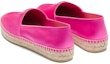 Shop (W) Prada Slip-On Bertumit Rata Hujung Bulat 'Merah Jambu' 1S054N_049_F0638_F_020
