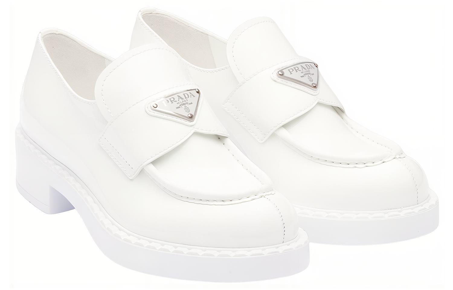 Lookbook (W) Prada Instapper Sneaker ''Wit Leer'' 1D246M_JHR_F0009_F_B050