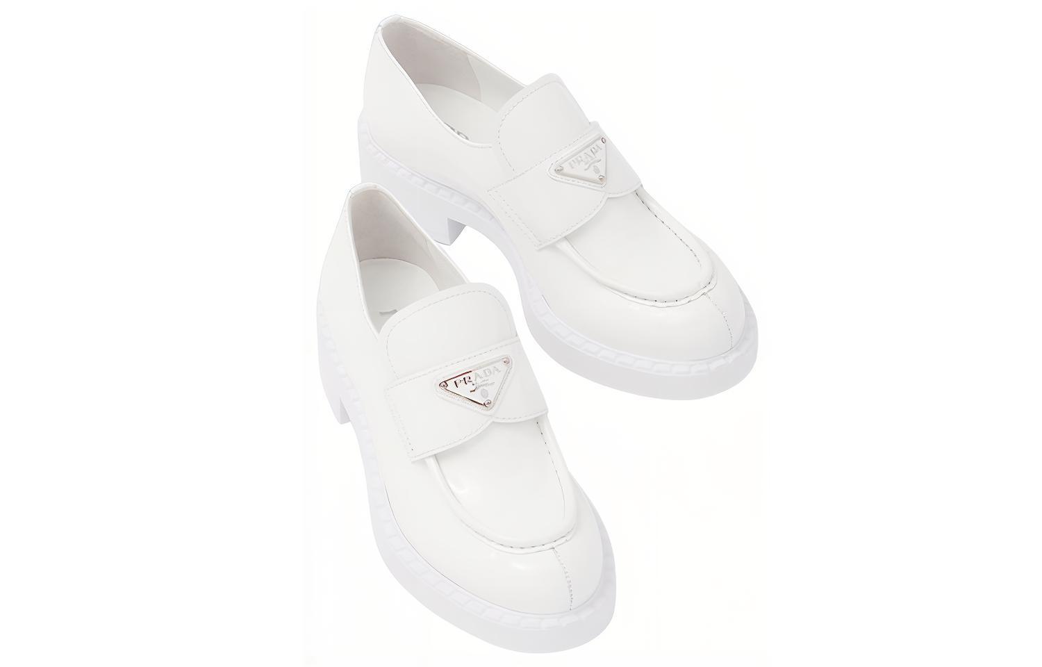 Purchase (W) Prada Instapper Sneaker ''Wit Leer'' 1D246M_JHR_F0009_F_B050