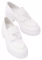 Purchase PRADA 皮革 套足 休閒單鞋 女款 白色