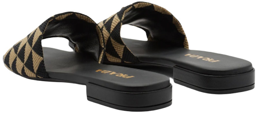(W) Prada Slip-On 'Patrón Triángulo Beige' 1XX637_3LK6_F0Y30_F_010 Lookbook (W) Prada Slip-On 'Patrón Triángulo Beige' 1XX637_3LK6_F0Y30_F_010