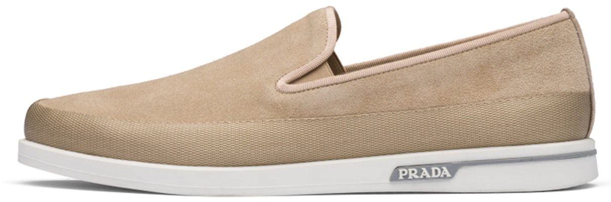(W) 프라다 스웨이드 슬립온 (카멜) 4D3434_054_F0F24 Buy (W) 프라다 스웨이드 슬립온 (카멜) 4D3434_054_F0F24