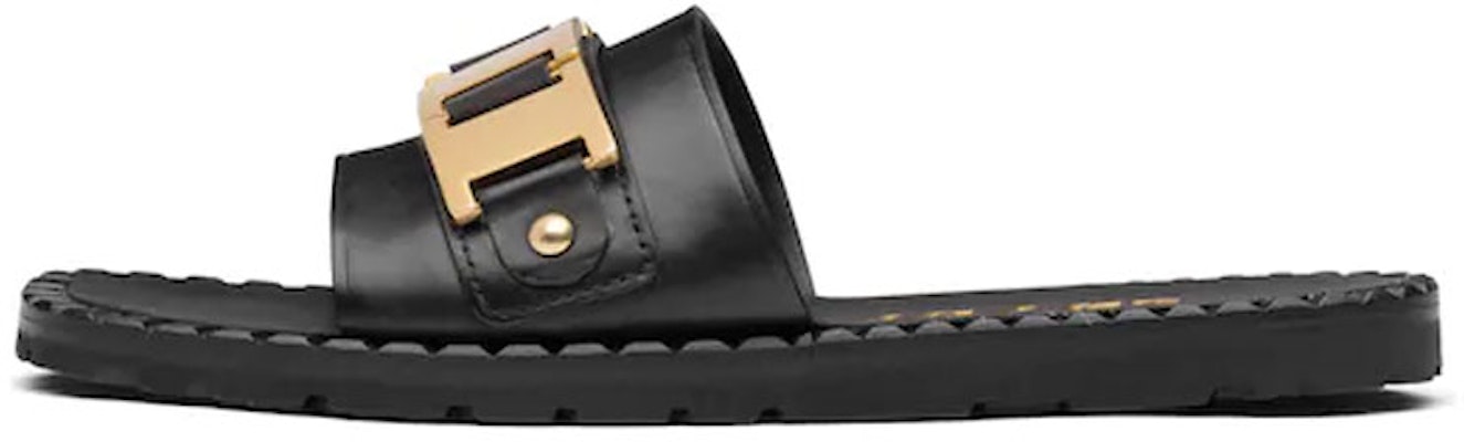 (W) Sandalia de Moda Prada Slip-On Punta Redonda 'Negro' 1XX559_MHU_F0002_F_A015 Buy (W) Sandalia de Moda Prada Slip-On Punta Redonda 'Negro' 1XX559_MHU_F0002_F_A015